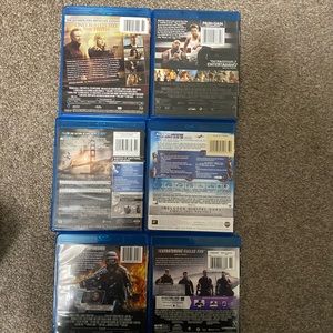 Blue rays dvd movies